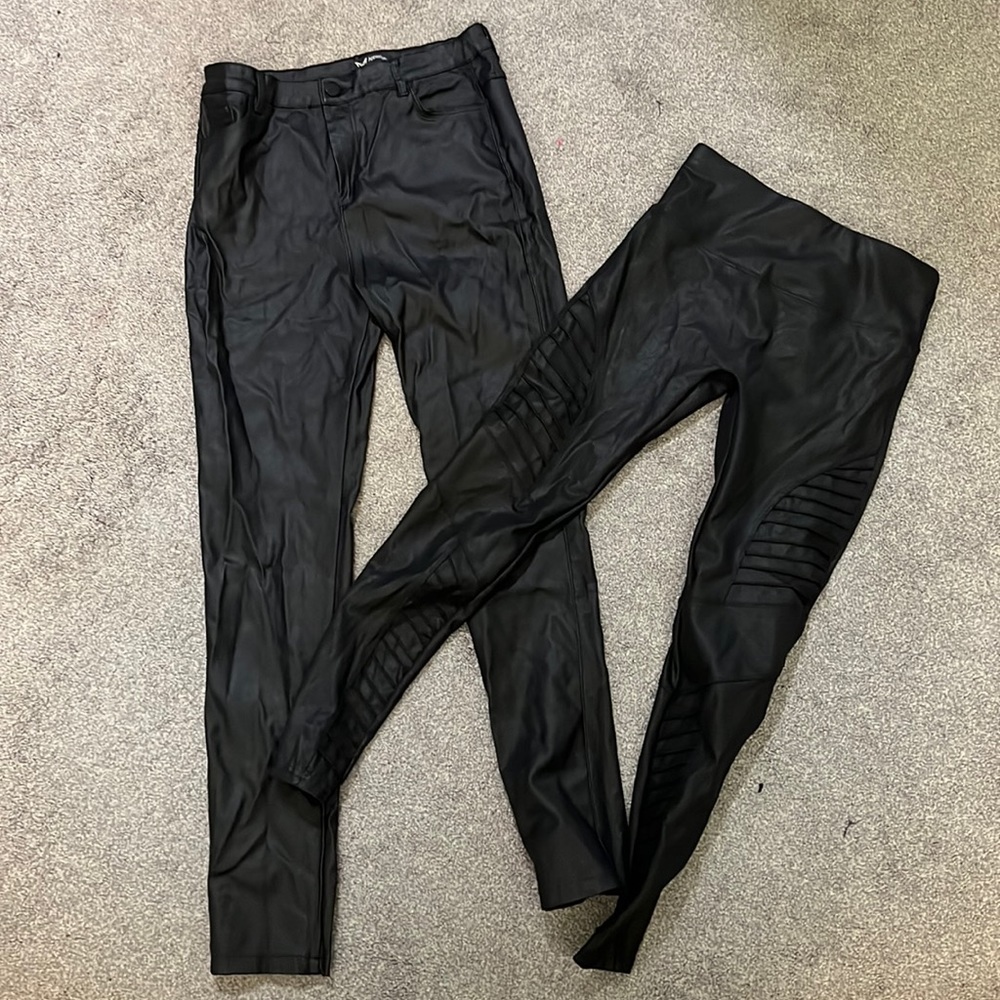 Two leather pants